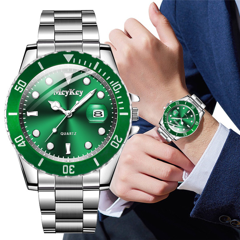 1 Buah Jam Tangan Misteri Keju - Fashion Mens Watches ulasan dan harga