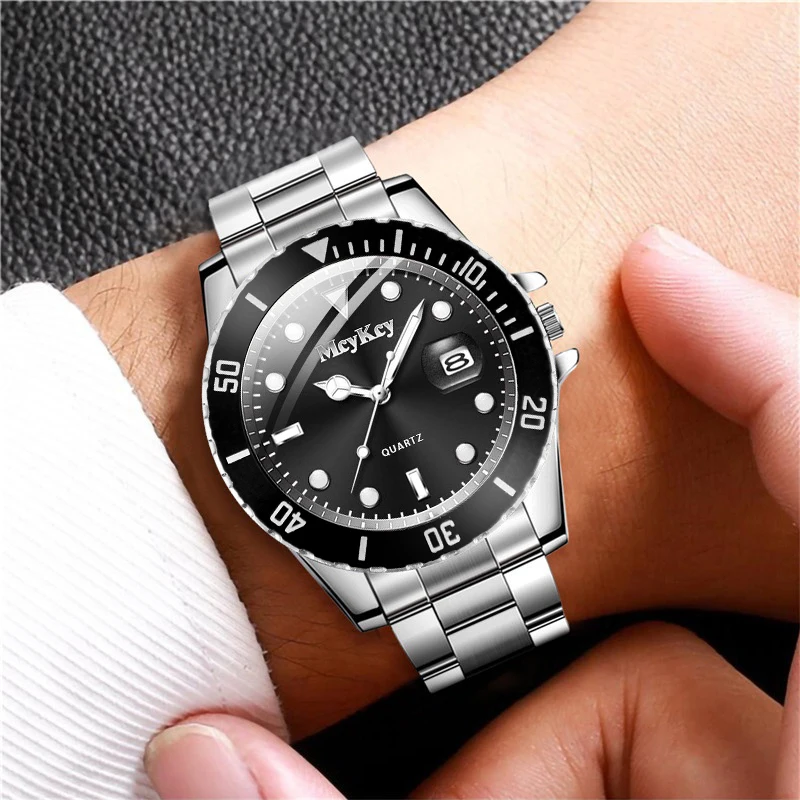 1 Buah Jam Tangan Misteri Keju - Fashion Mens Watches ulasan dan harga