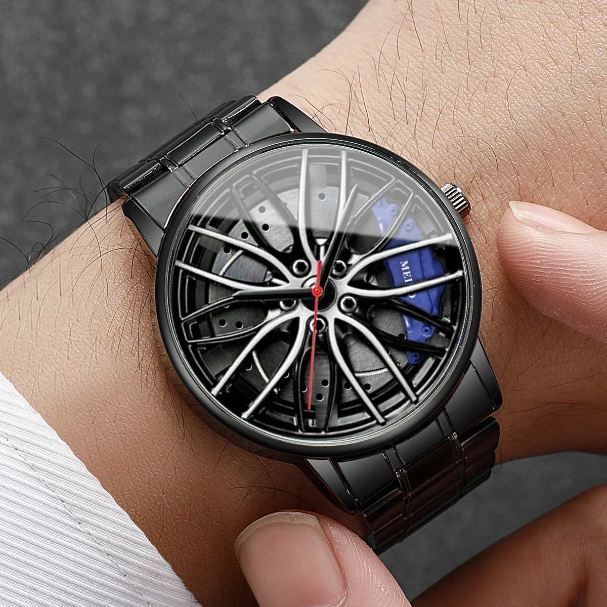1 Buah Jam Tangan Misteri Keju - Fashion Mens Watches ulasan dan harga
