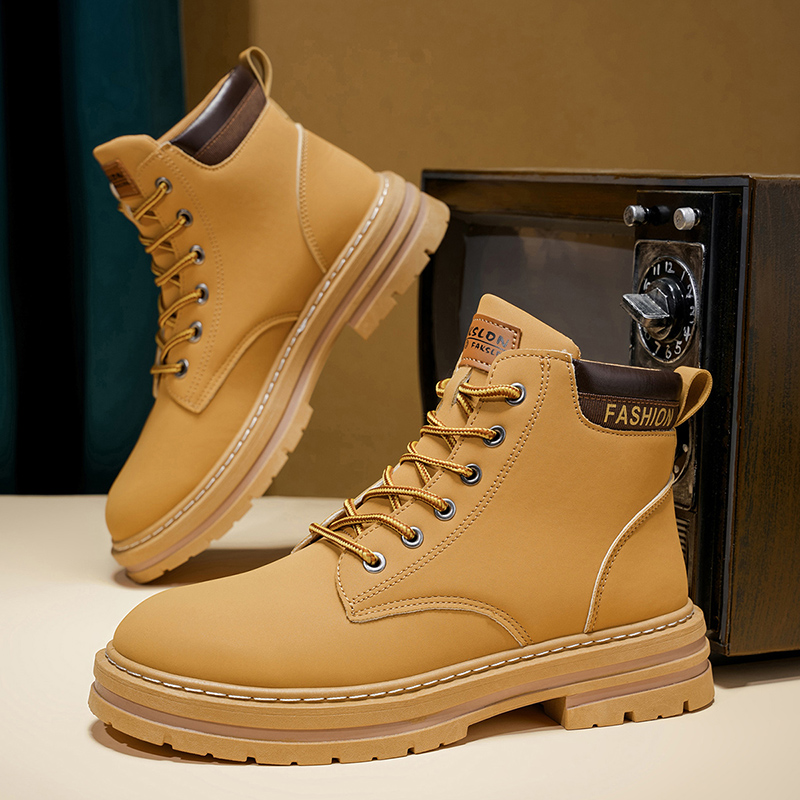 Sepatu Boots Pria Model Klasik - Fashion Men'S Boots ulasan dan harga