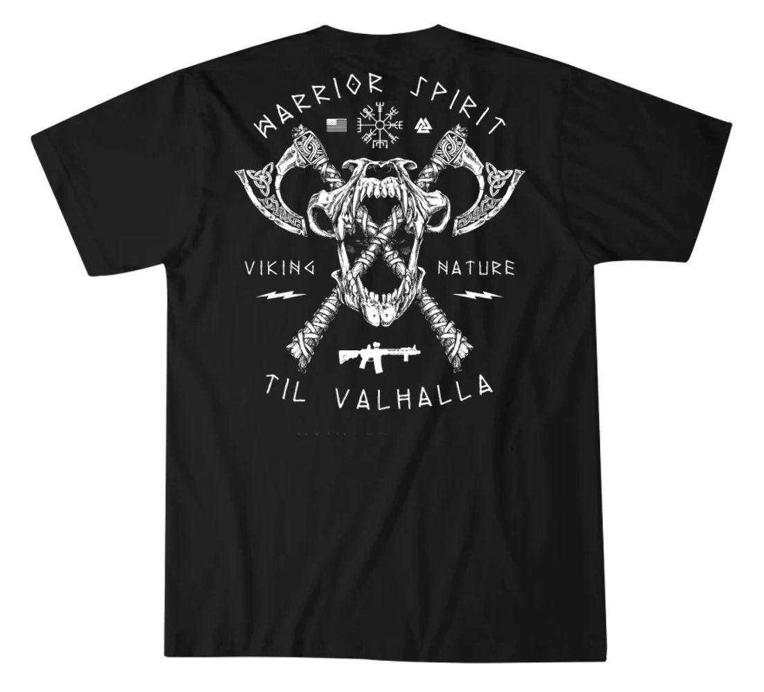 Til Valhalla Vi Kaos Taktis Pr - Military Shirt Men ulasan dan harga