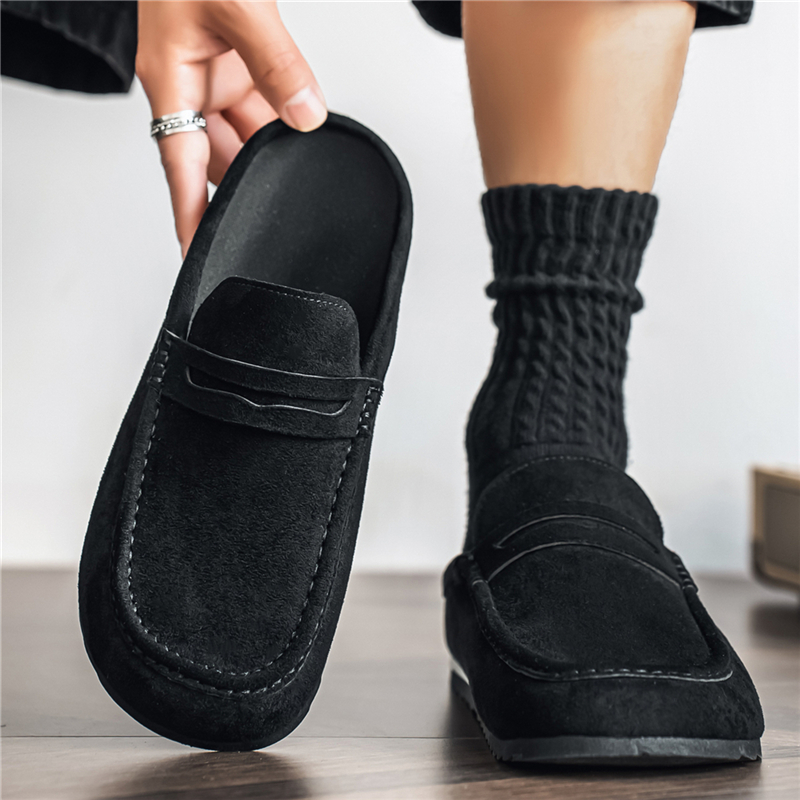Sepatu Jalan Santai Kulit Bern - Men'S Fashion Loafers Shoes ulasan dan harga
