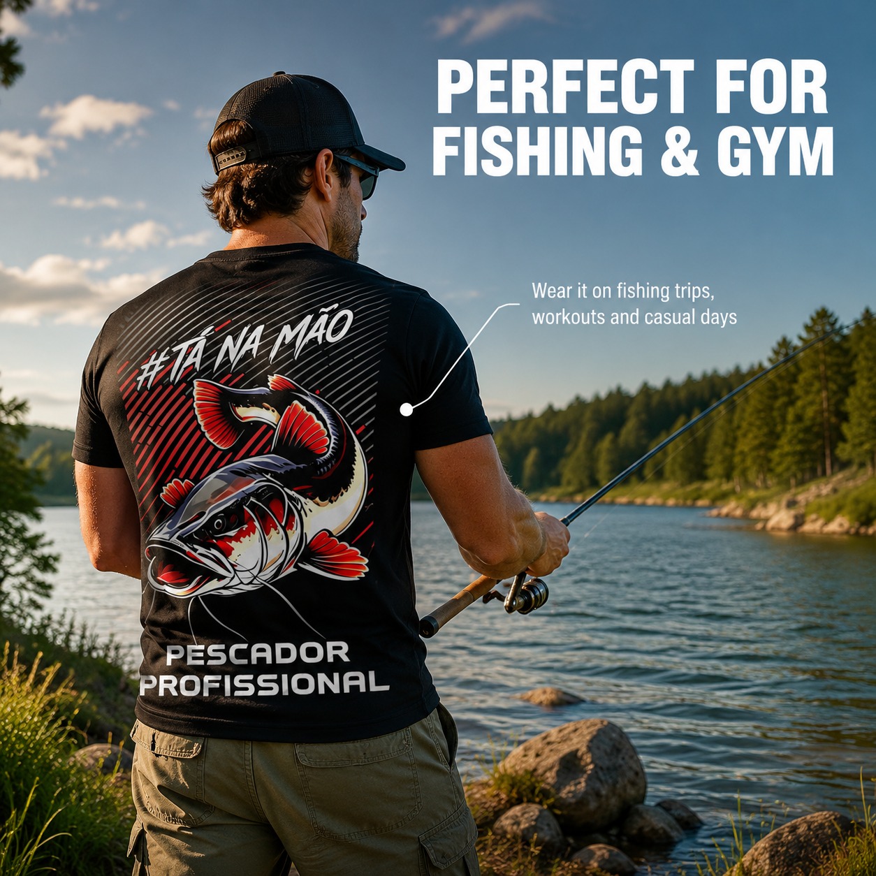 Kaos Fisherman's Round Neck, G - Mens Fashion Style Images ulasan dan harga