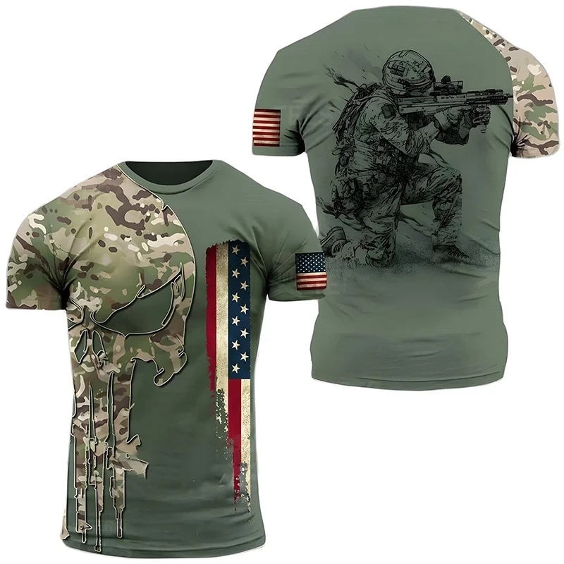 Kaus Militer leher bulat pria, - Military Shirt Men ulasan dan harga