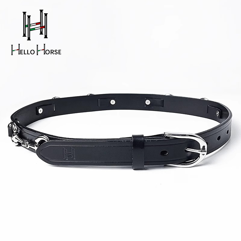Sabuk Olahraga Berkuda Hello H - Leather Belt Braided ulasan dan harga
