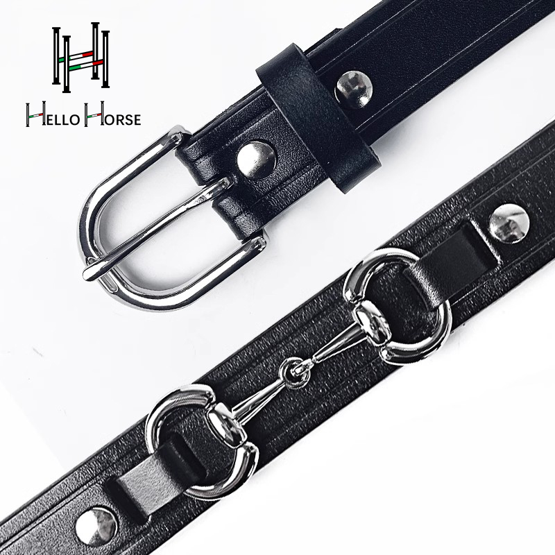 Sabuk Olahraga Berkuda Hello H - Leather Belt Braided ulasan dan harga