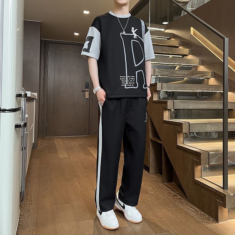 Kaus Lengan Pendek Motif Trend - Men'S Fashion Plus ulasan dan harga