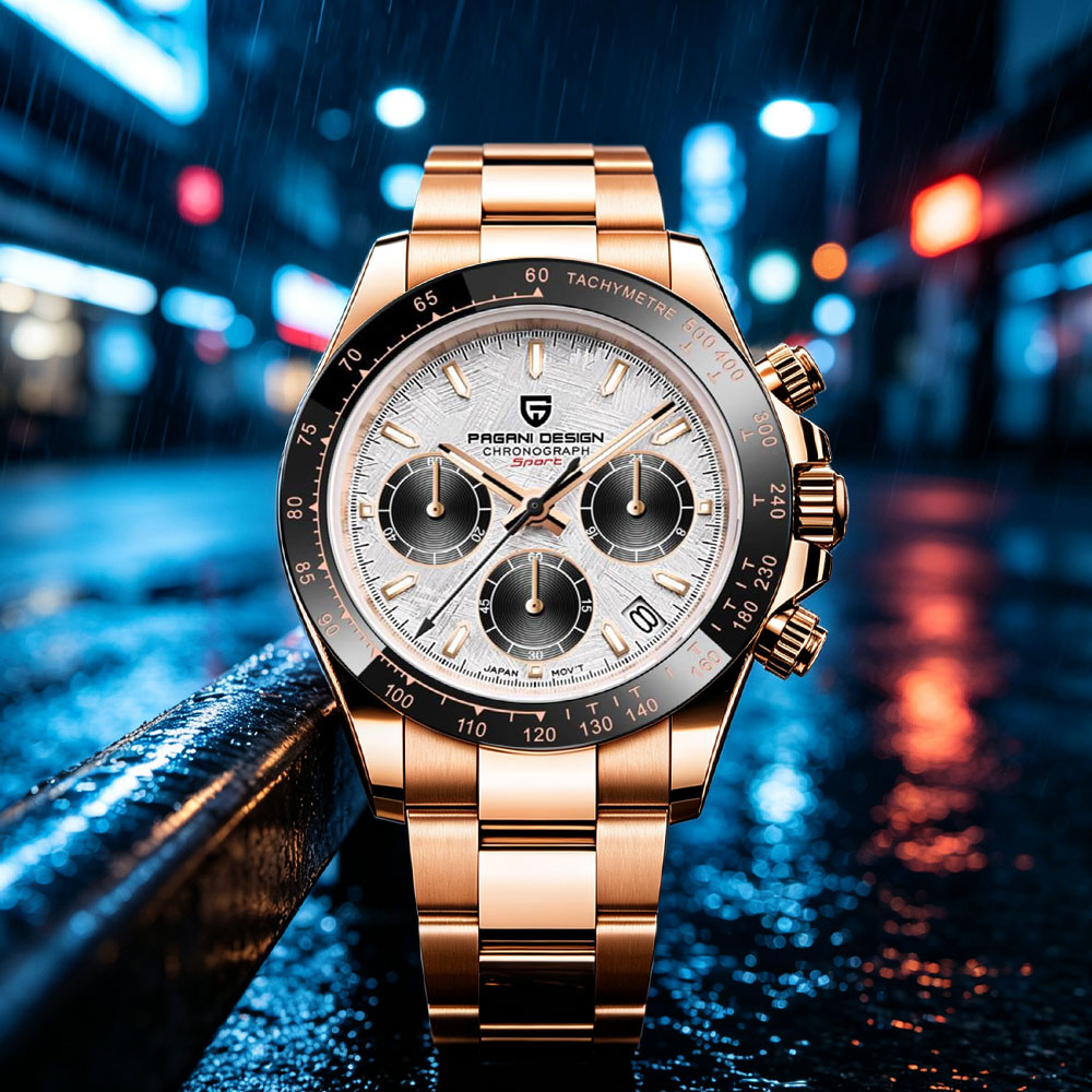 Jam Tangan Pria Mewah PAGANI D - Fashion Mens Watches ulasan dan harga