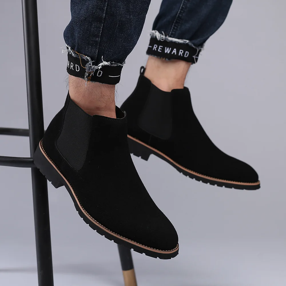Sepatu Bot Pergelangan Kaki Pr - Fashion Men'S Boots ulasan dan harga