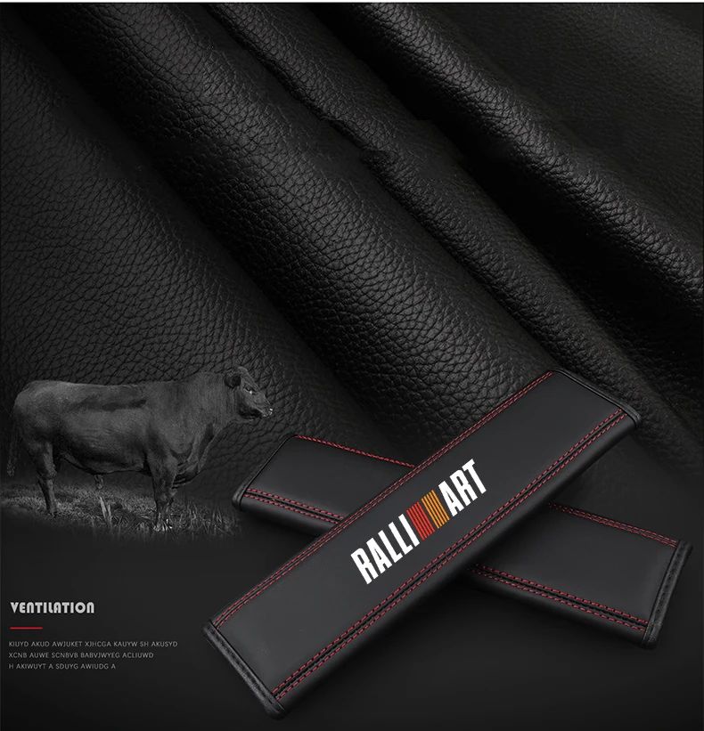 Untuk Mitsubishi Ralliart 2010 - Leather Belt Braided ulasan dan harga