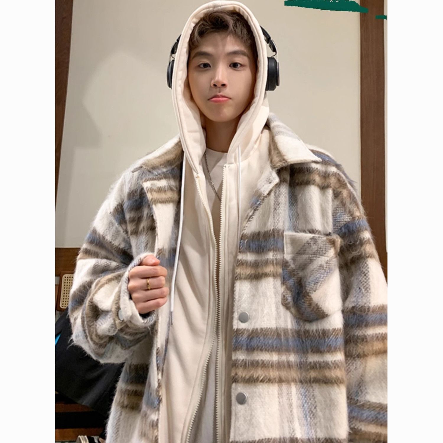 Wool Blend Zipup Mans Style Fa - Mens Fashion Style Images ulasan dan harga