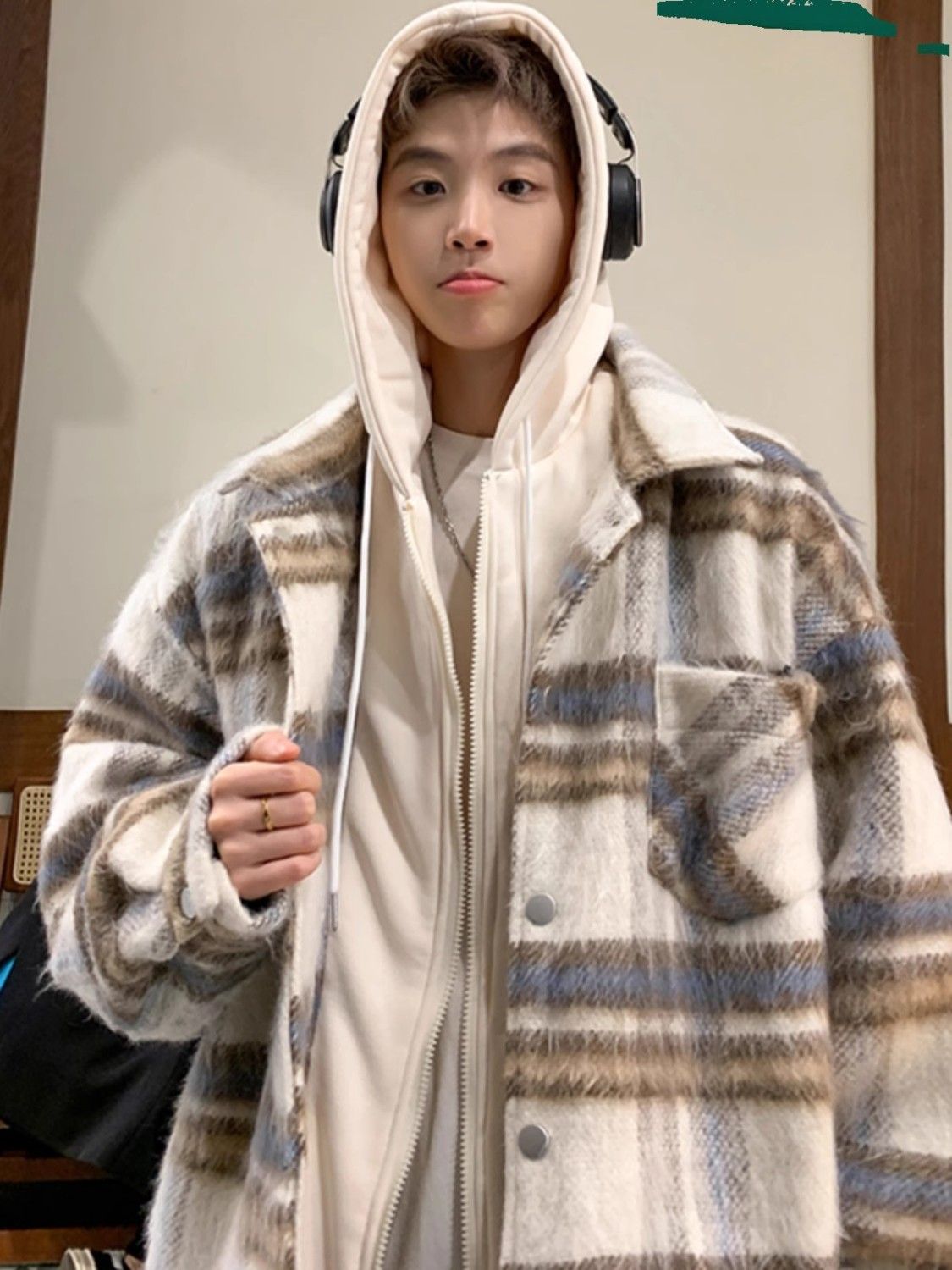 Wool Blend Zipup Mans Style Fa - Mens Fashion Style Images ulasan dan harga
