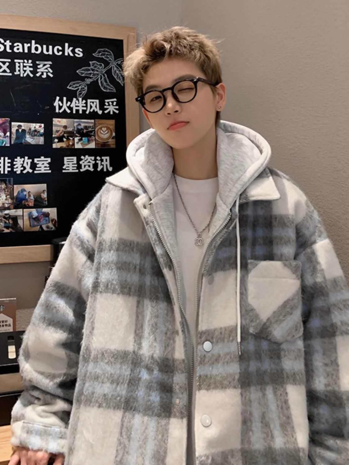 Wool Blend Zipup Mans Style Fa - Mens Fashion Style Images ulasan dan harga