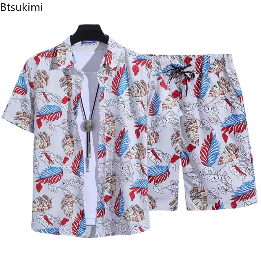 Set Kemeja Lengan Pendek Pria  - Men'S Fashion Plus ulasan dan harga