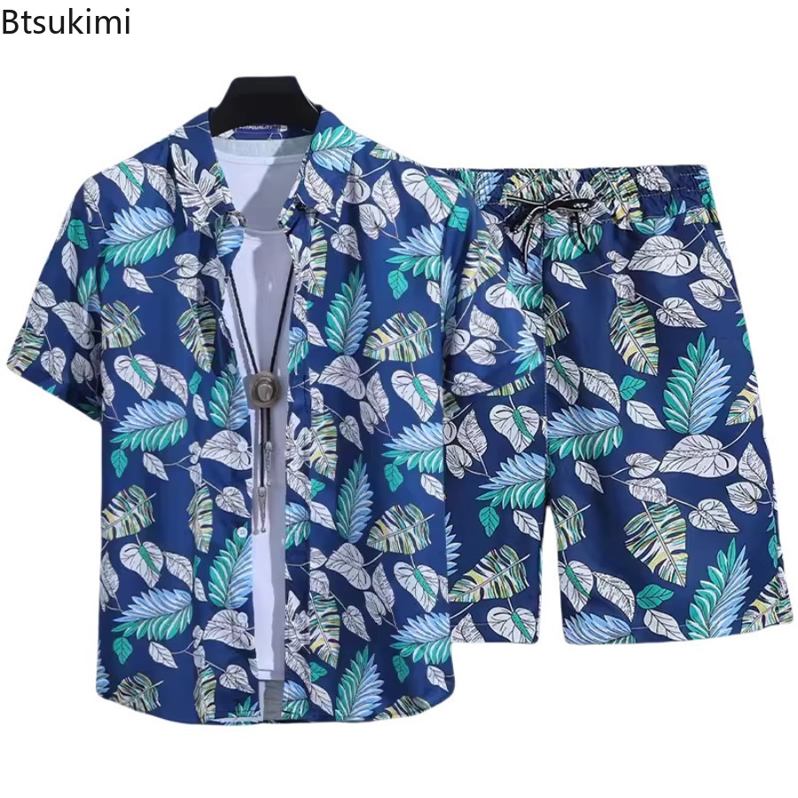 Set Kemeja Lengan Pendek Pria  - Men'S Fashion Plus ulasan dan harga
