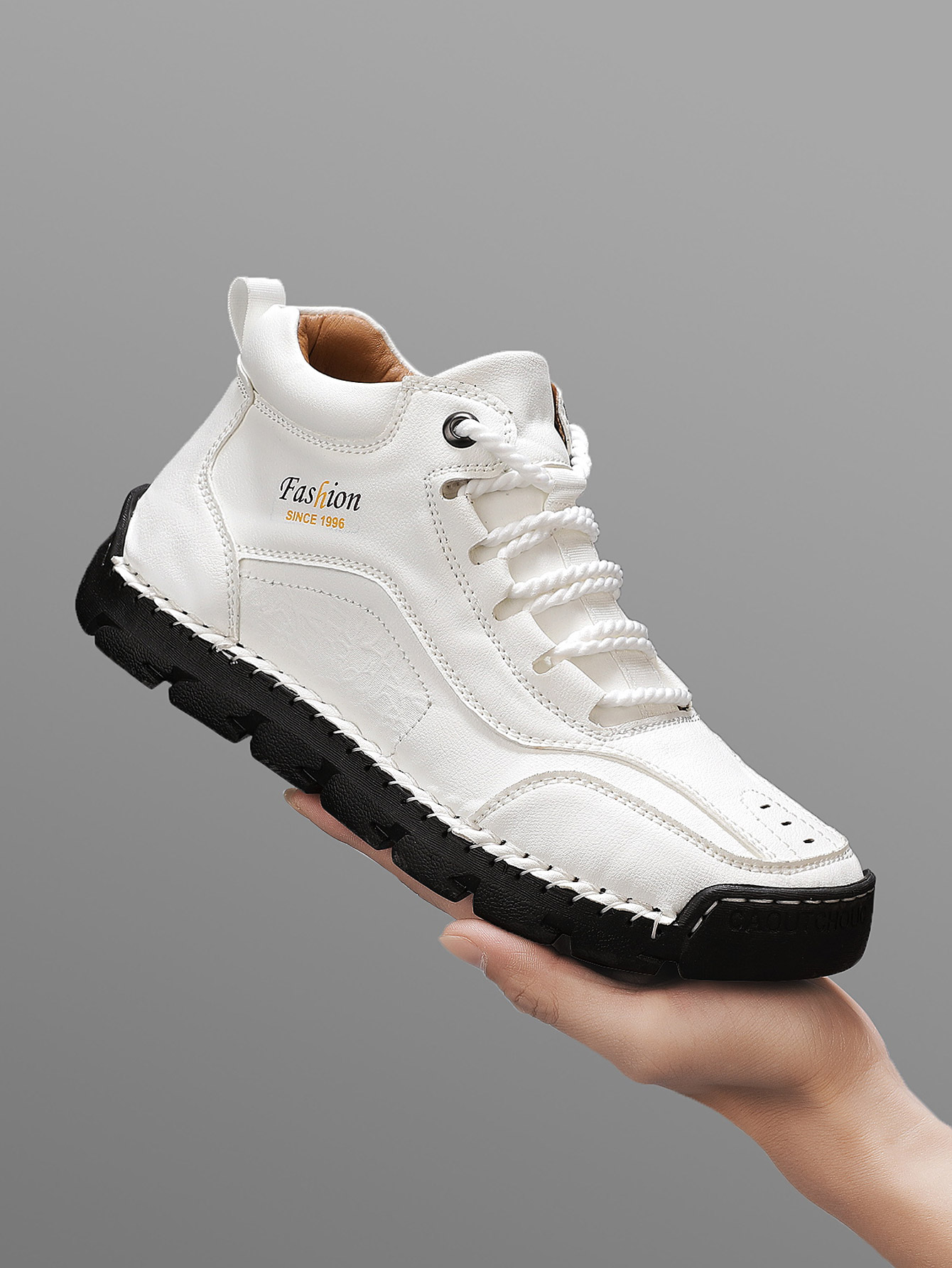 Sepatu Kasual Mid-Top Buatan T - Men'S Fashion Hiking Boots ulasan dan harga
