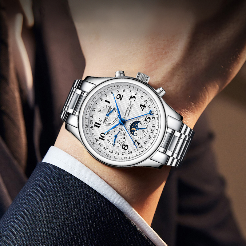 Jam Tangan Mekanis Pria Seri M - Mens Fashion Young ulasan dan harga