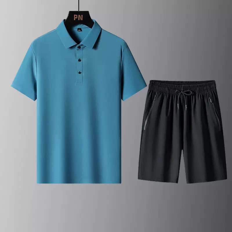 Set Kemeja Polo Lengan Pendek  - Men'S Fashion Plus ulasan dan harga