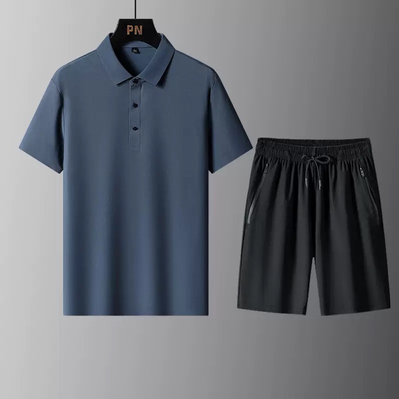 Set Kemeja Polo Lengan Pendek  - Men'S Fashion Plus ulasan dan harga