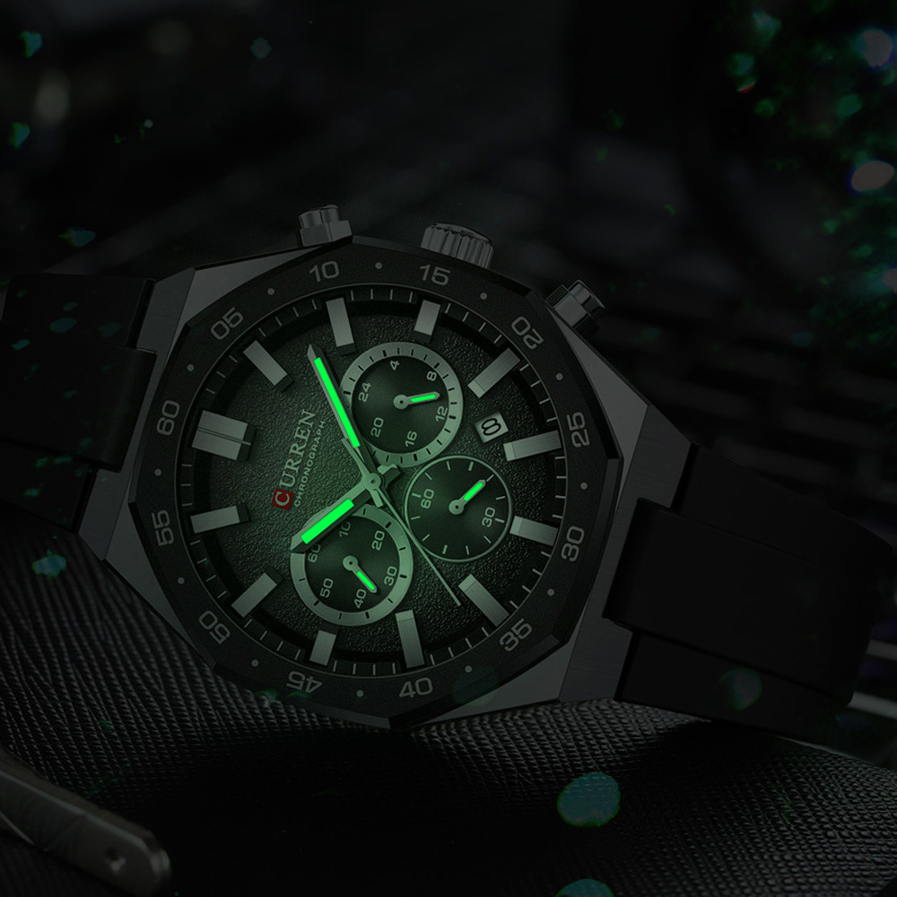 CURREN Jam Tangan Olahraga Pri - Fashion Mens Watches ulasan dan harga