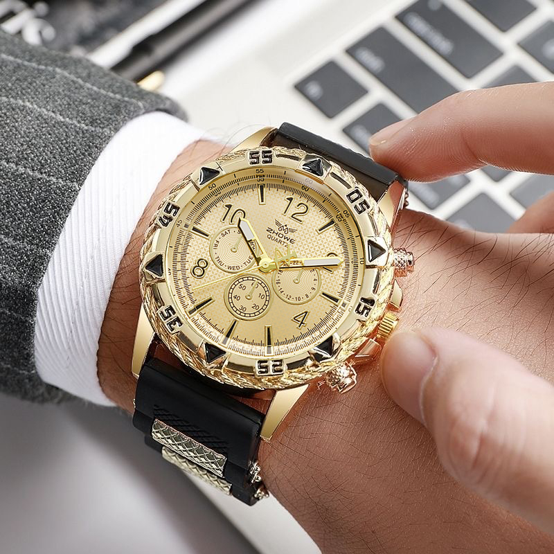 1 Buah Jam Tangan Misteri Keju - Fashion Mens Watches ulasan dan harga