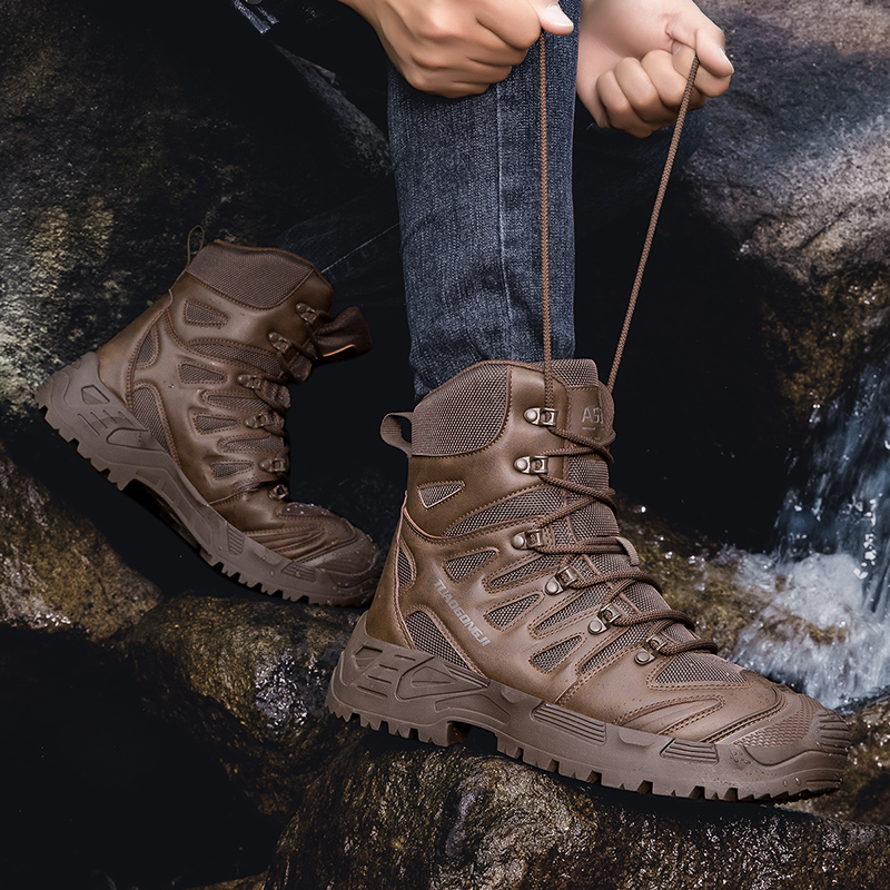 Sepatu Bot Taktis Hiking Luar  - Men'S Fashion Hiking Boots ulasan dan harga