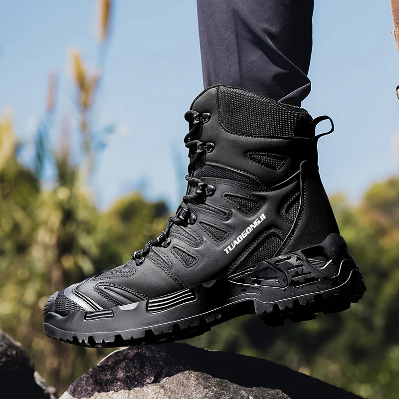 Sepatu Bot Taktis Hiking Luar  - Men'S Fashion Hiking Boots ulasan dan harga