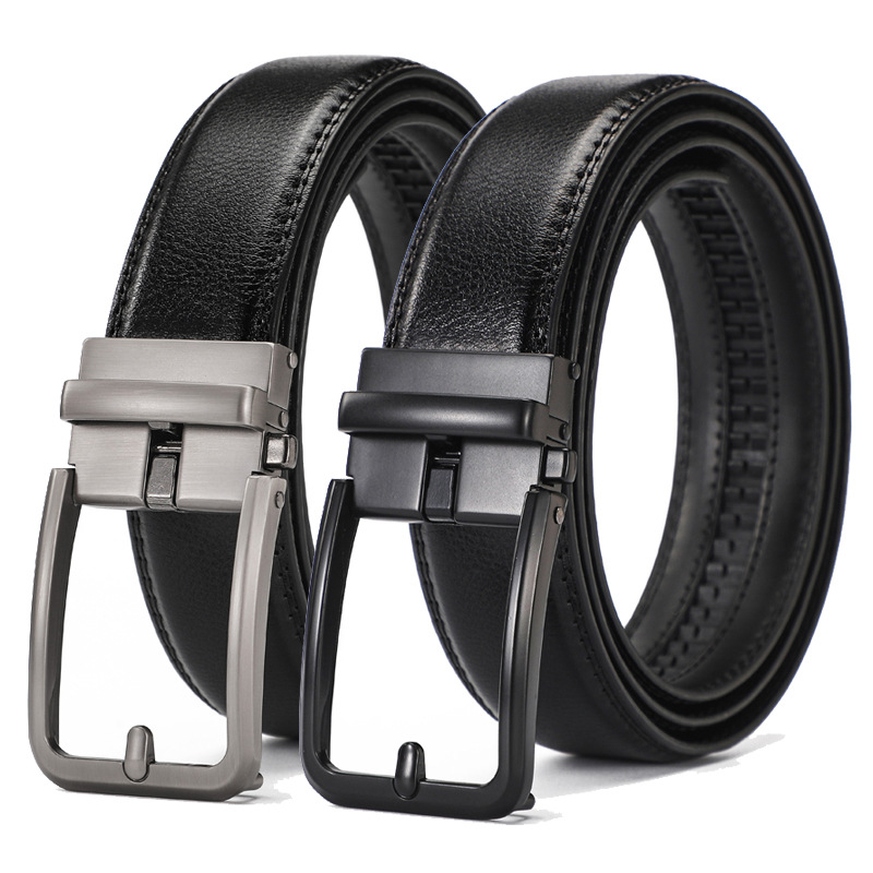 Sabuk kulit sapi pria baru den - Leather Belt Braided ulasan dan harga