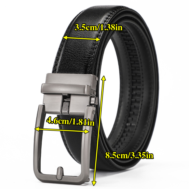 Sabuk kulit sapi pria baru den - Leather Belt Braided ulasan dan harga