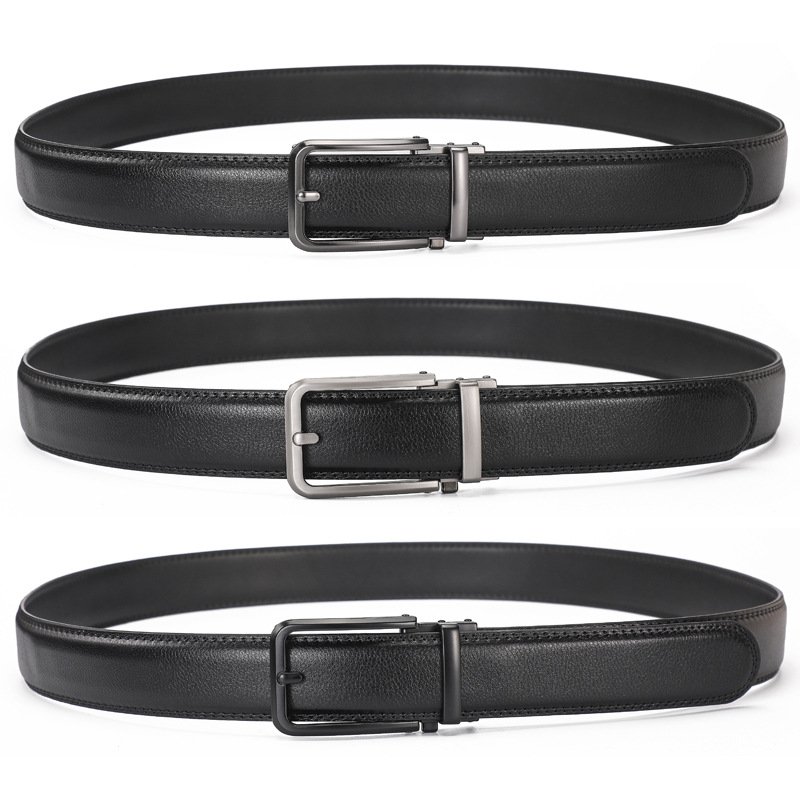 Sabuk kulit sapi pria baru den - Leather Belt Braided ulasan dan harga