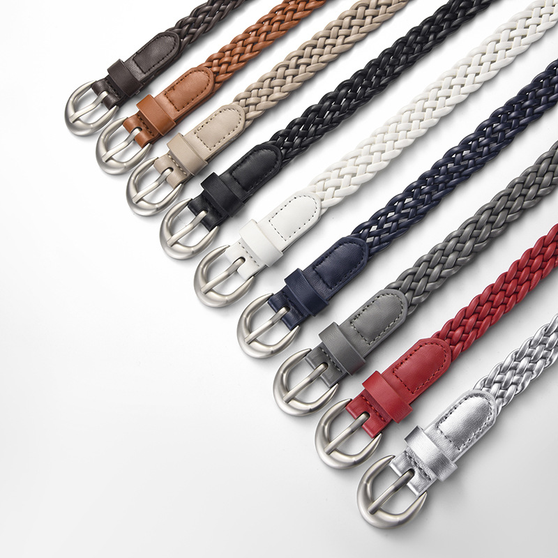 Sabuk Wanita Model Vintage Kep - Leather Belt Braided ulasan dan harga