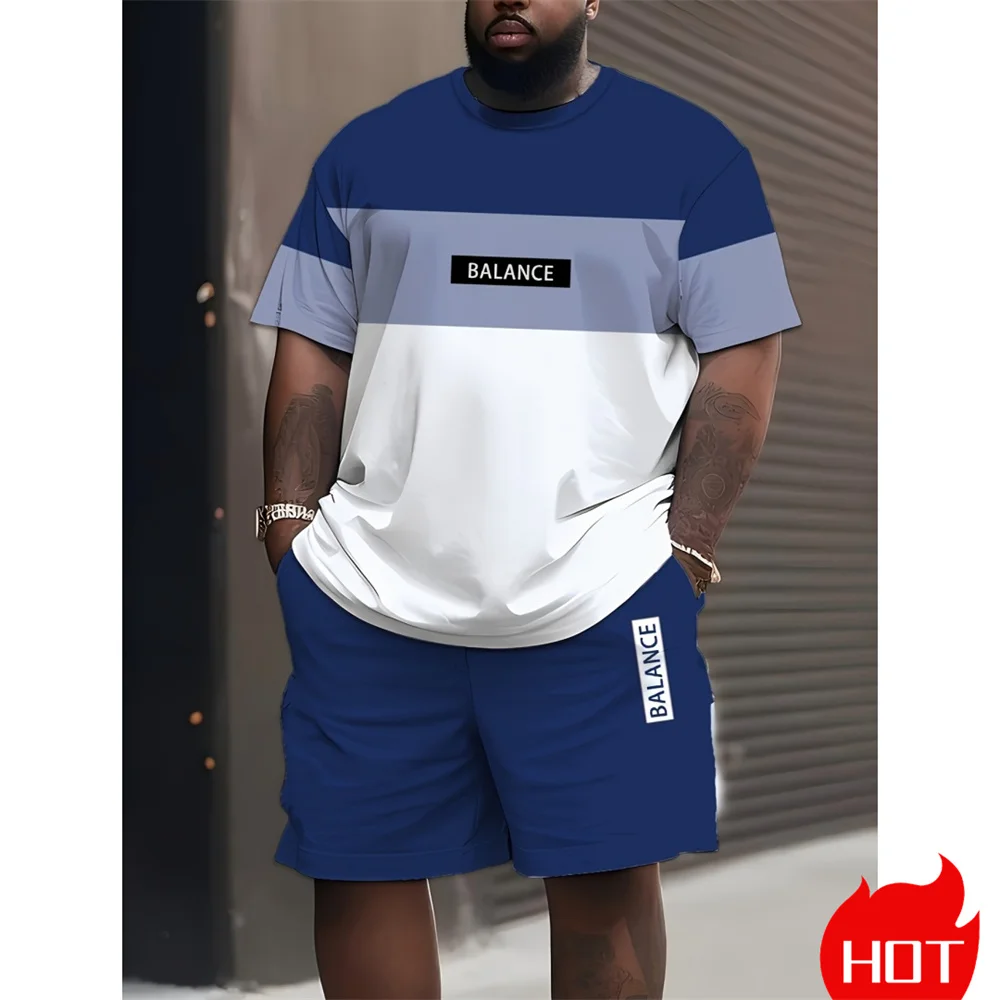 Setelan Kaos Pria Ukuran Besar - Men'S Fashion Plus ulasan dan harga