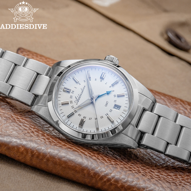 ADDIESDIVE Jam Tangan GMT Mewa - Fashion Mens Watches ulasan dan harga