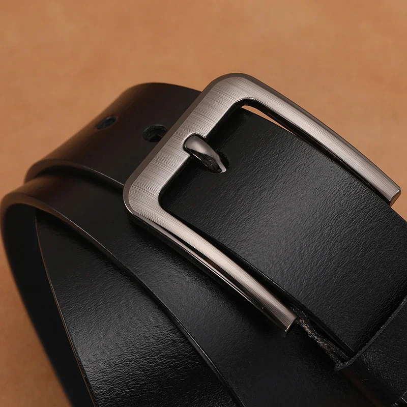 Sabuk kulit asli pria, gesper  - Leather Belt Braided ulasan dan harga