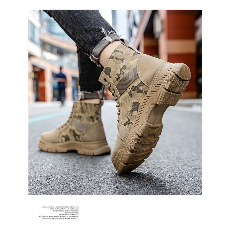 Sepatu Boots Pria Model Tinggi - Men'S Fashion Hiking Boots ulasan dan harga