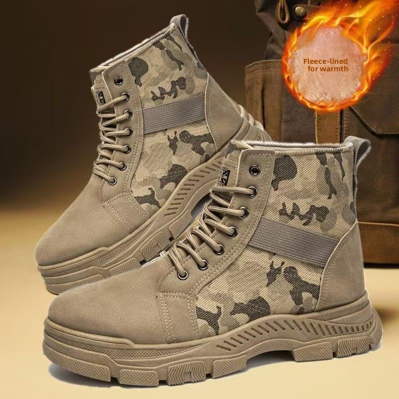 Sepatu Boots Pria Model Tinggi - Men'S Fashion Hiking Boots ulasan dan harga