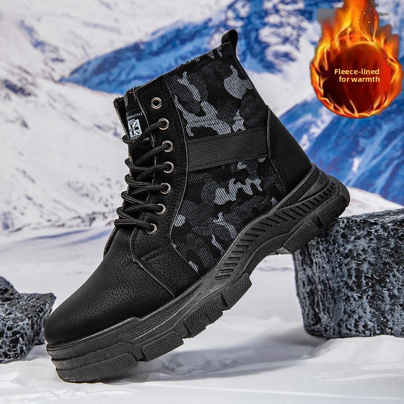 Sepatu Boots Pria Model Tinggi - Men'S Fashion Hiking Boots ulasan dan harga