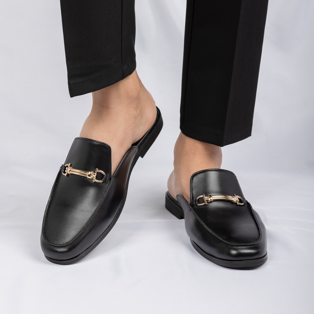 Sepatu mules pria 38-47, sepat - Men'S Fashion Loafers Shoes ulasan dan harga