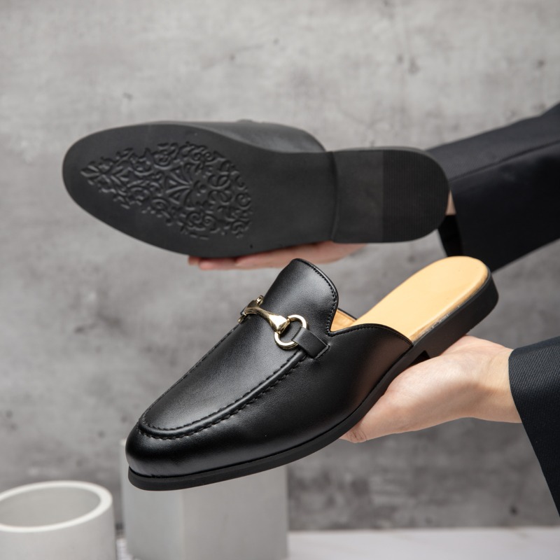 Sepatu Kulit Paten Desainer Ba - Men'S Fashion Loafers Shoes ulasan dan harga