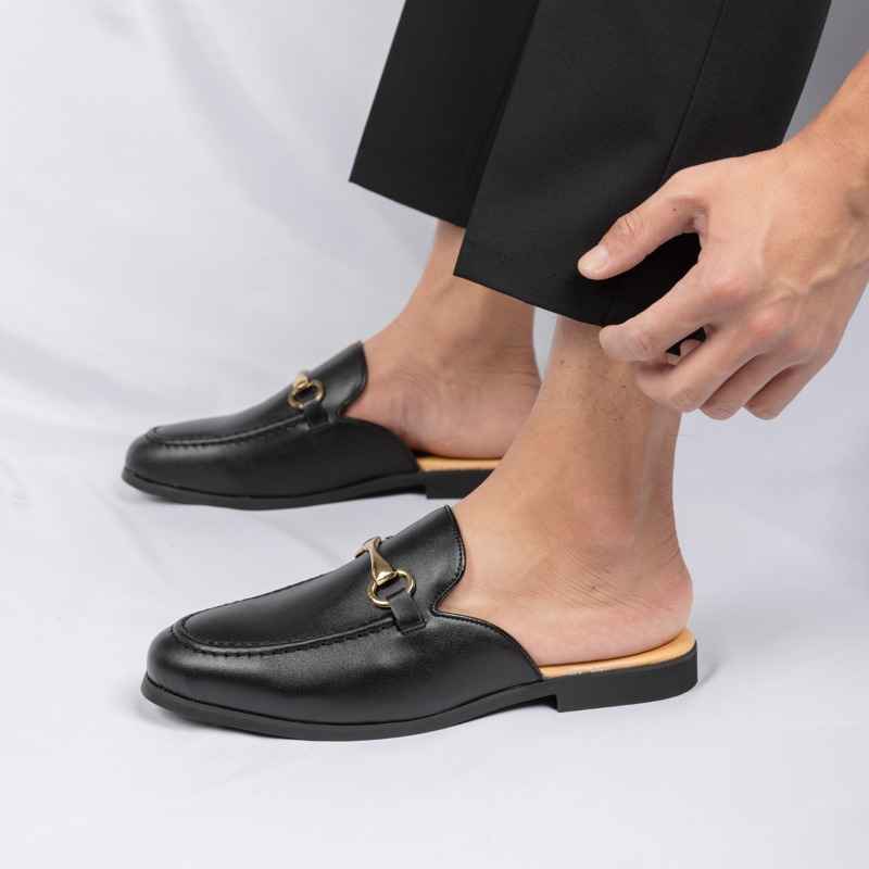 Sepatu Kulit Paten Desainer Ba - Men'S Fashion Loafers Shoes ulasan dan harga