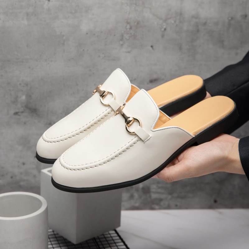 Sepatu Kulit Paten Desainer Ba - Men'S Fashion Loafers Shoes ulasan dan harga