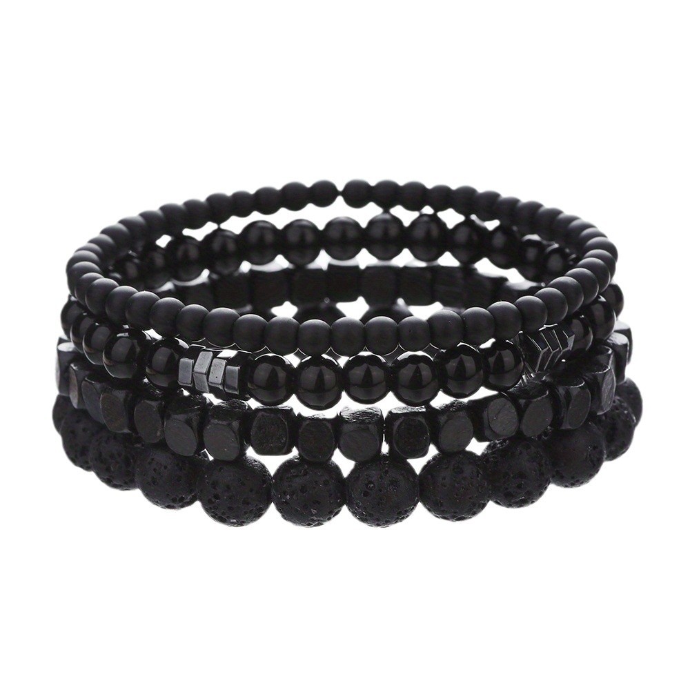 4 Buah/Set Gelang Elastis Komb - Mens Fashion Combination ulasan dan harga